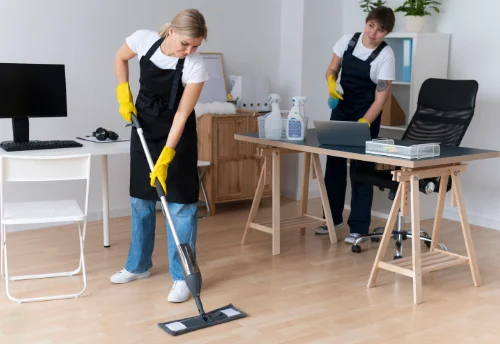 Nettoyage de bureau professionnel à Plouguenast-Langast